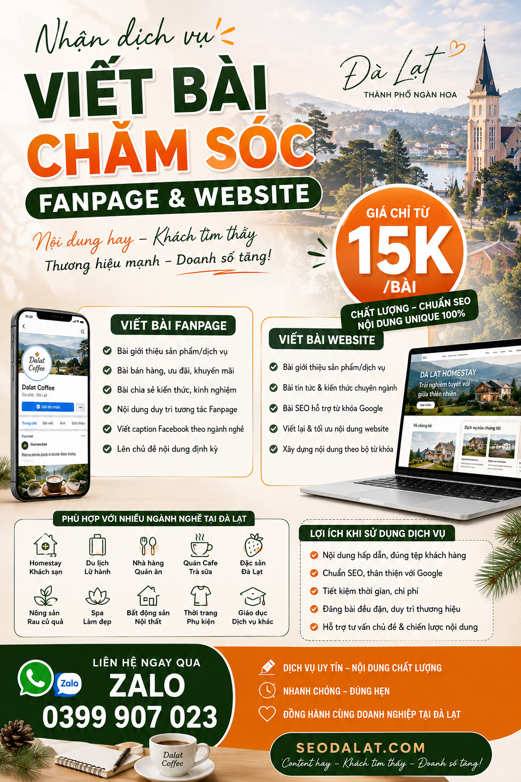 Cách viết content bán dịch vụ mà không gây cảm giác quảng cáo